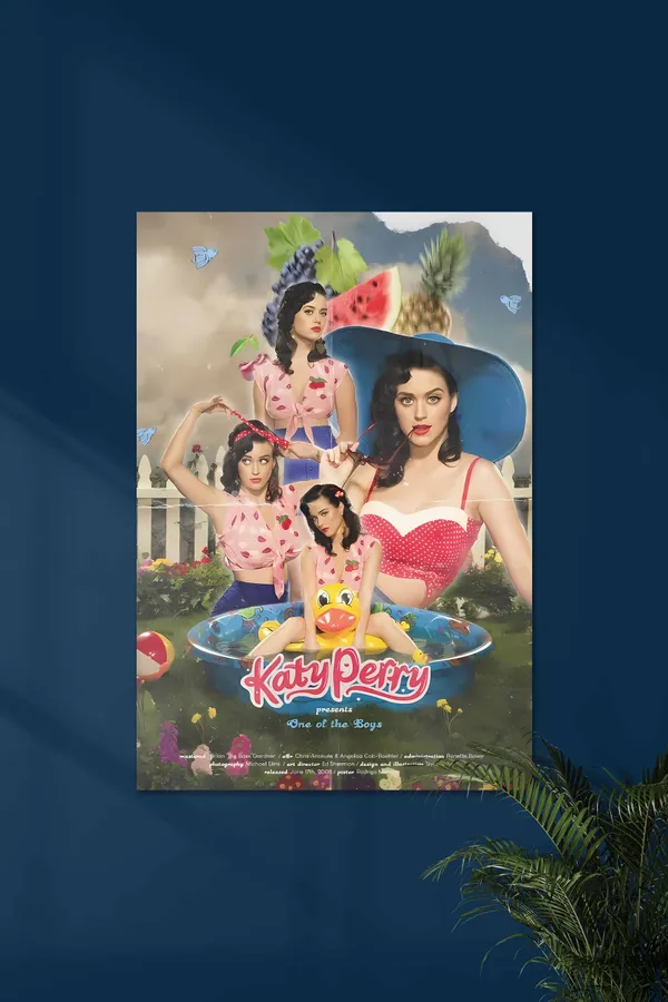 Katy_Perry_One_Of_The_Boys_Katy_Perry_01_Music_Artist_Poster