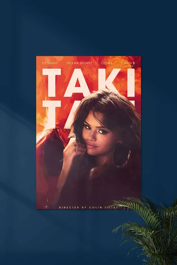 Taki_Taki_Selena_Gomez_Selena_Gomez_01_Music_Artist_Poster