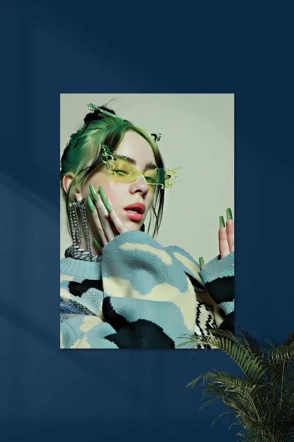 Billie_Eilish_Billie_Eilish_Portrait_02_Music_Artist_Poster