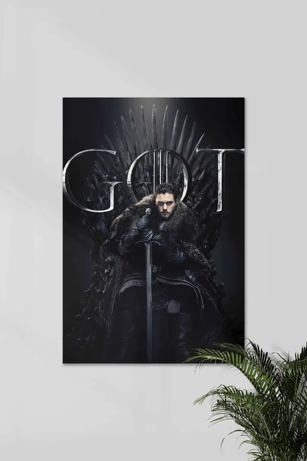 Iron_Throne_X_Jon_Snow_Got_Series_Poster
