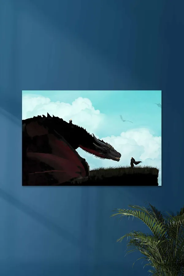 Jon_Snow_X_Drogon_Got_Series_Poster