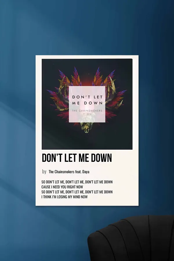Don_T_Let_Me_Down_X_Thee_Chainsmokers_Music_Card_Music_Artist_Poster