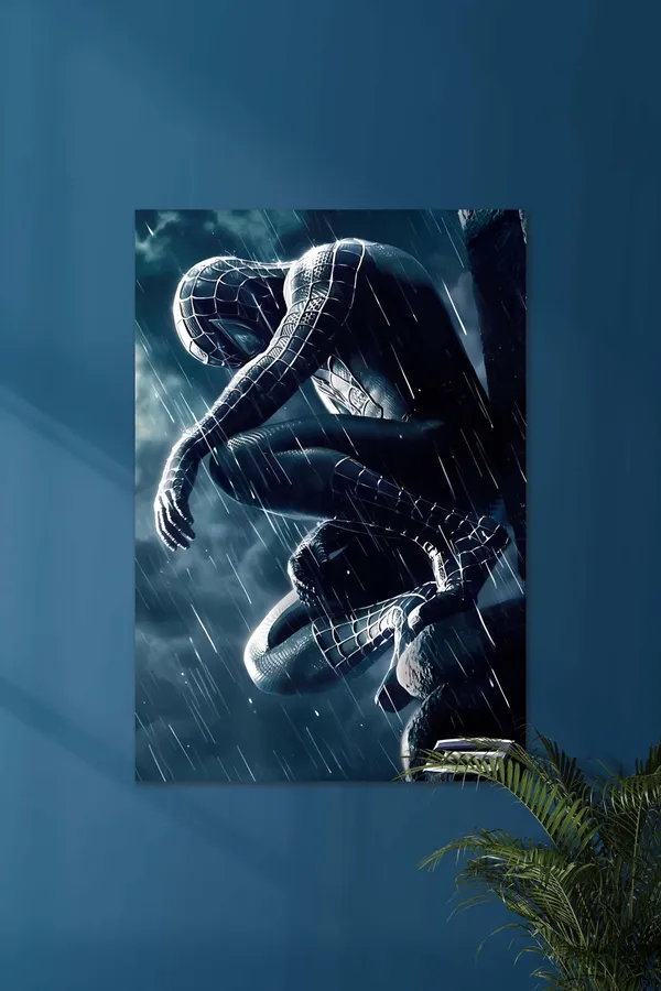 Black_Spiderman_Spiderman_3_Marvel_Poster