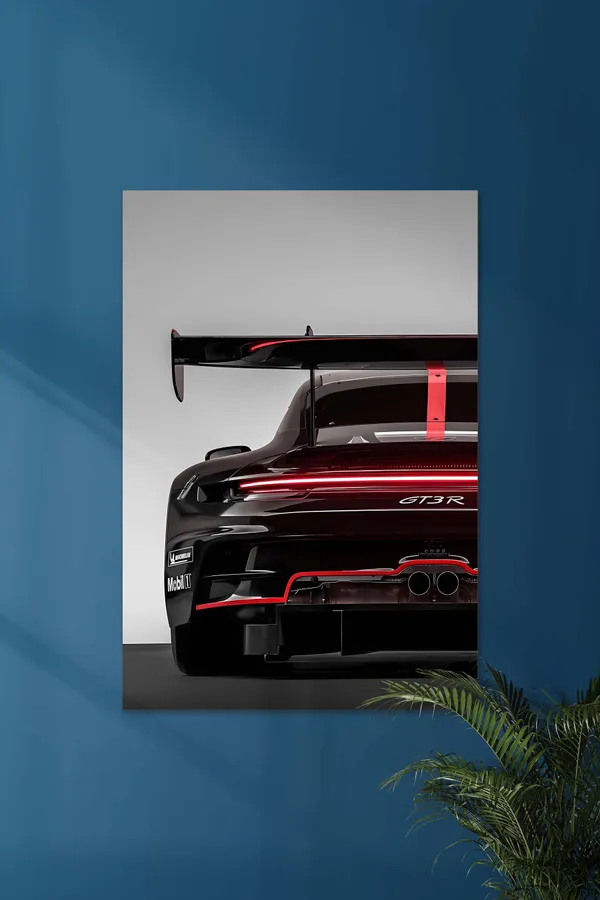 Black_Porsche_911_Gt3_Rs_Solid_Cars_01_Car_Posters