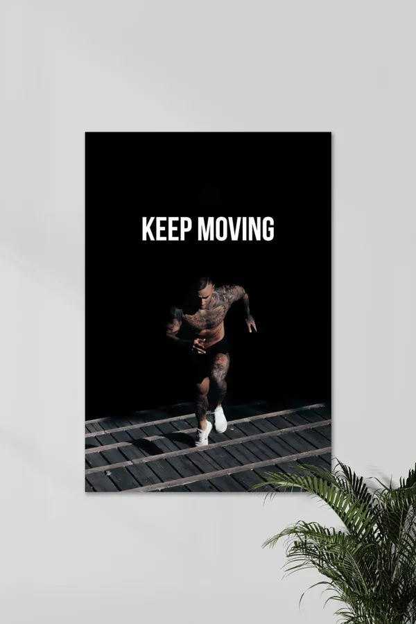Keep_Moving_Gym_Set_Motivational_Poster