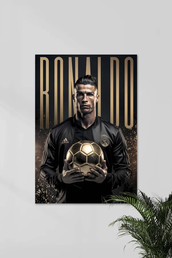 Cristiano_Ronaldo_Golden_Football_Football_Poster