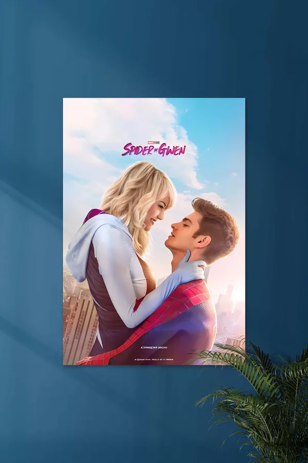 Spider_Gwen_X_Amazing_Spiderman_Mcu_Movie_Poster