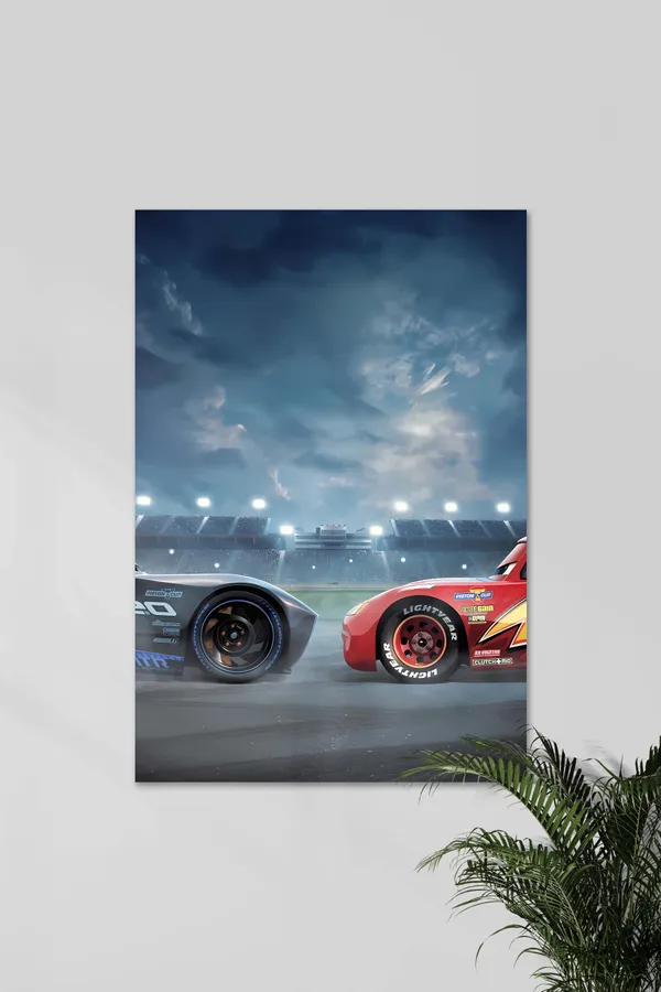Jackson_Storm_Vs_Lightning_Mcqueen_Cars_3_Movie_Poster