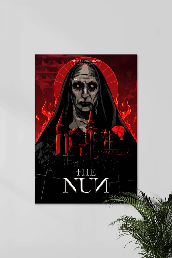 Valak_Vector_Art_The_Nun_Horror_Movie_Poster