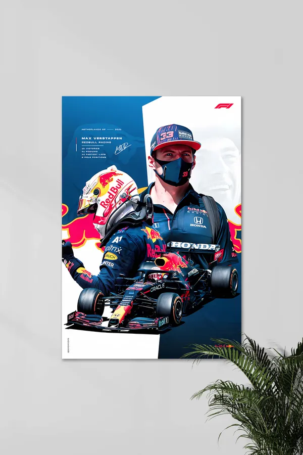 Max_Verstappen_Redbull_Racing_33_Formula_One_F1_Posters