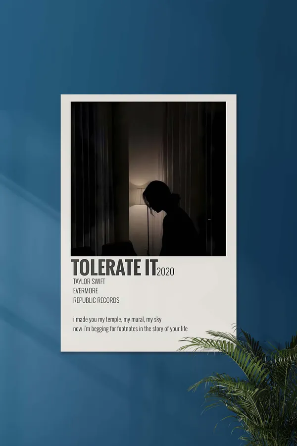 Tolerate_It_X_Taylor_Swift_Music_Card_Music_Artist_Poster