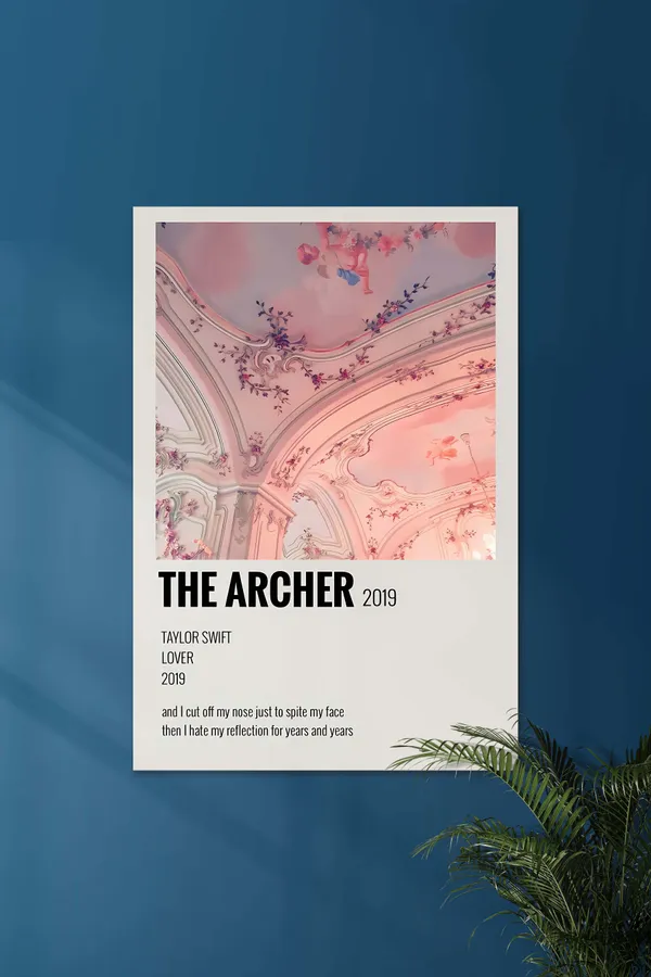 The_Archer_X_Taylor_Swift_Music_Card_Music_Artist_Poster