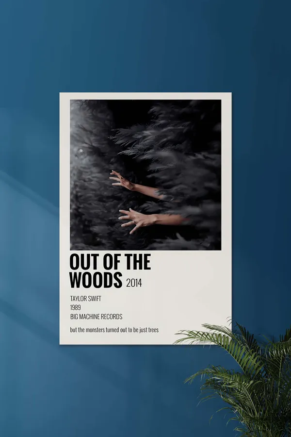 Out_Of_The_Woods_X_Taylor_Swift_Music_Card_Music_Artist_Poster