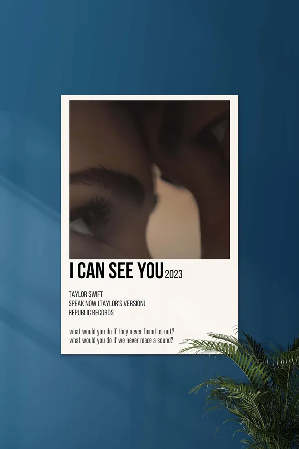 I_Can_See_You_X_Taylor_Swift_Music_Card_Music_Artist_Poster