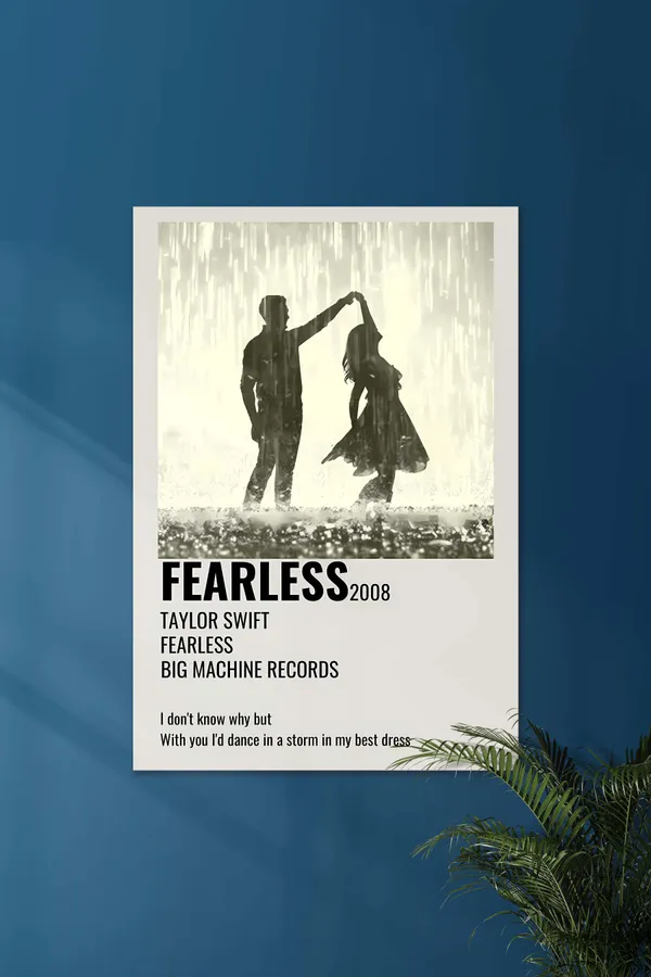 Fearless_X_Taylor_Swift_Music_Card_Music_Artist_Poster