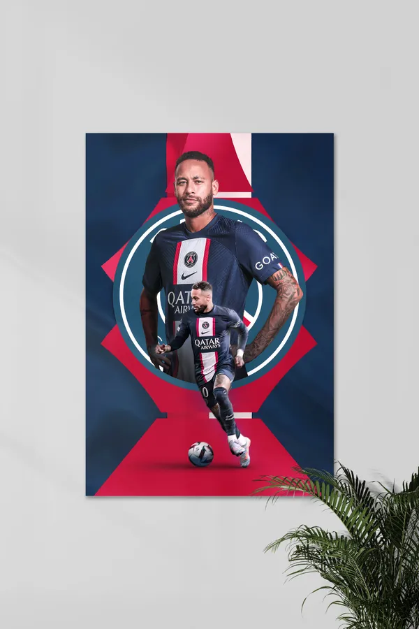 Neymar_01_Psg_Football_Poster