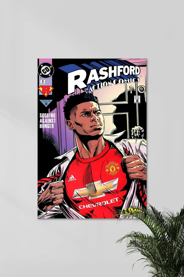 Marcus_Rashford_Manchester_United_Football_Poster