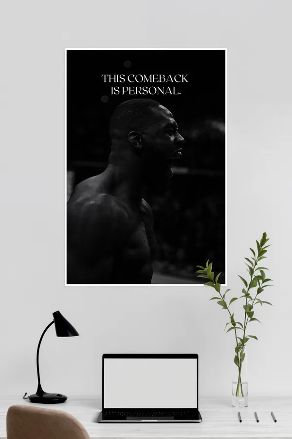 This_Comeback_Is_Personal_Motivational_Poster