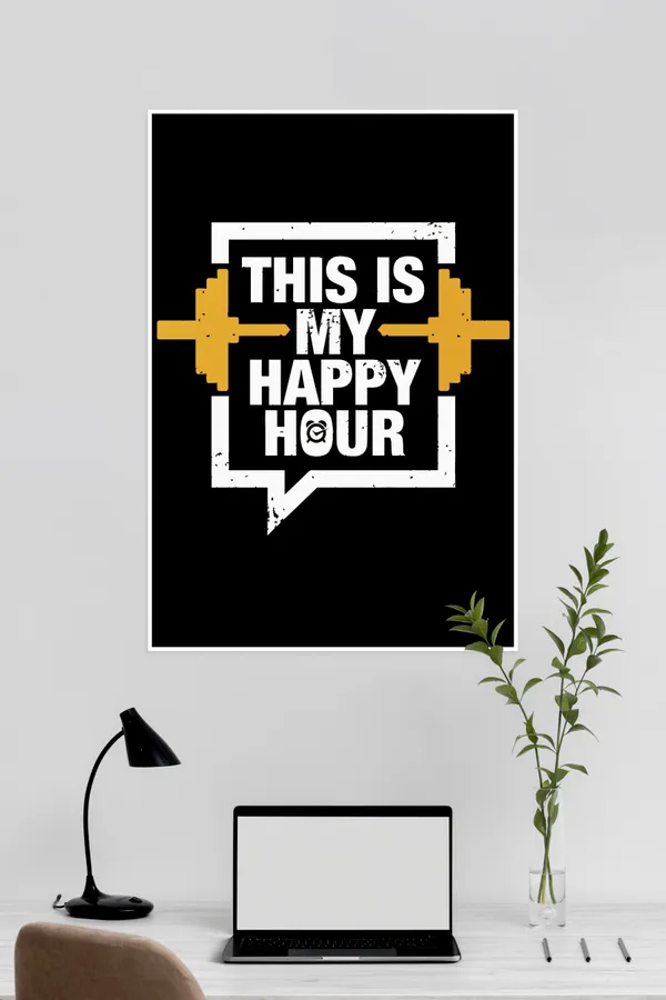 This_Is_My_Happy_Hour_Gym_Motivational_Poster