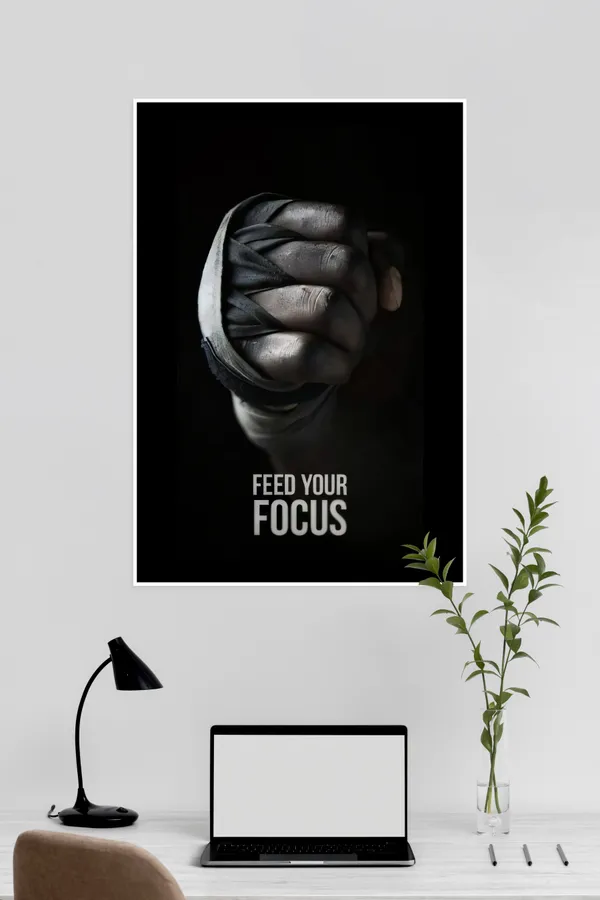 Feed_Your_Focus_Motivational_Poster