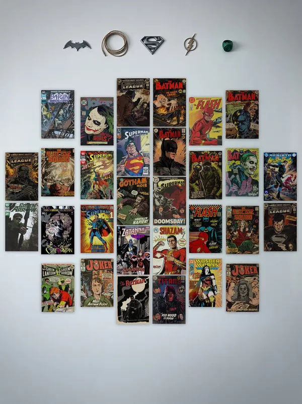 Dc_Comic_Collage_Dc_Collectible_Wall_Setup_Pack
