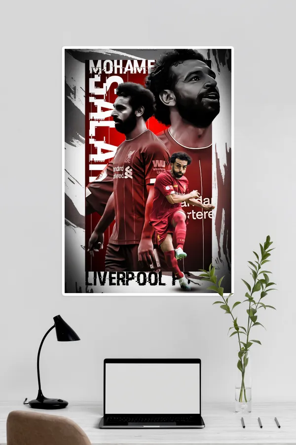 Mohammed_Salah_Liverpool_Football_Poster