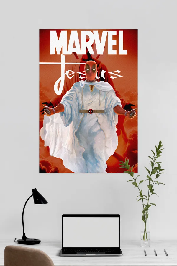 Marvel_Jesus_Deadpool_3_Mcu_Movie_Poster