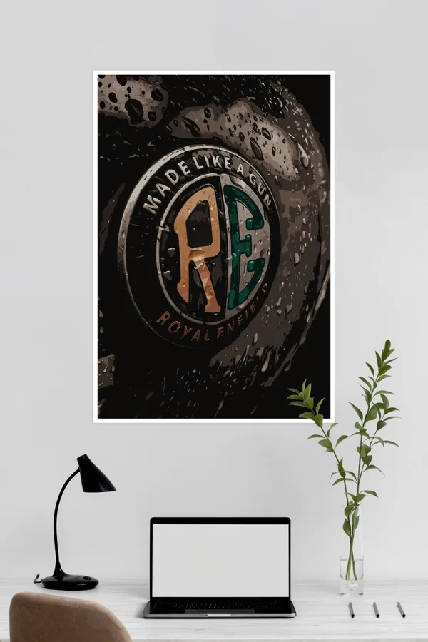 Made_Like_A_Gun_Royal_Enfield_Bike_Posters