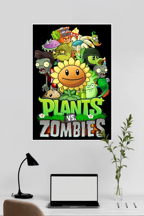 Plant_Vs_Zombies_Videogame_Game_Posters