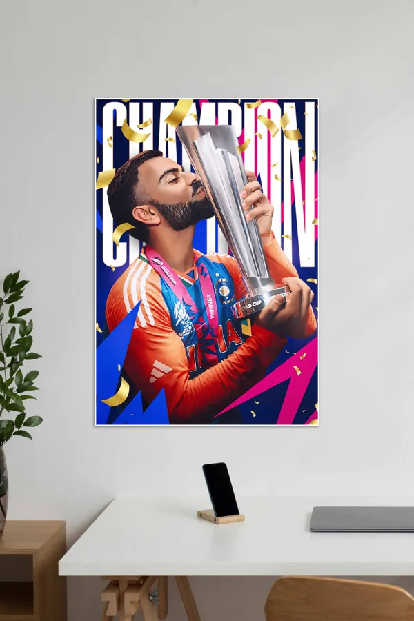 Champion_X_Virat_T20_Virat_Kohli_Cricket_Poster