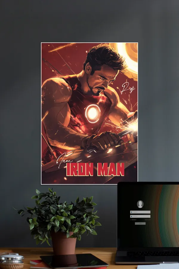 I_Am_Ironman_X_Rdj_Tony_Stark_01_Marvel_Poster