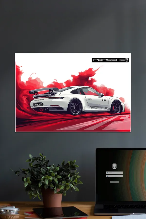 Porsche_Gt3_Rs_Vector_Cars_03_Car_Posters