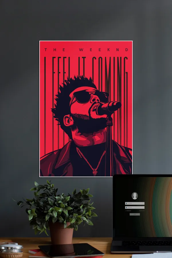 After_Hours_X_I_Feel_It_Coming_Music_Artist_Poster