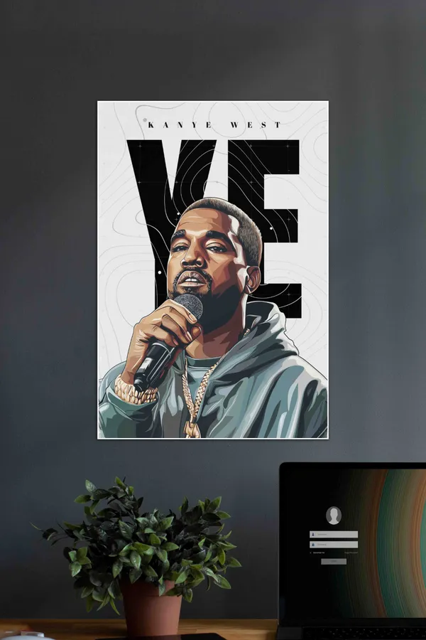 Ye_Kanye_West_Music_Artist_Poster
