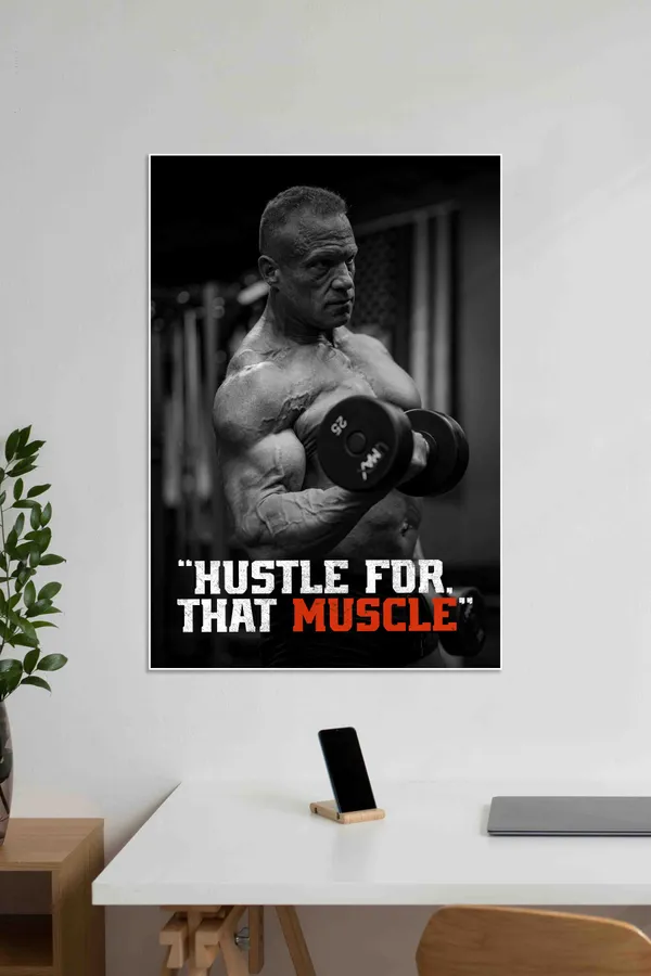 Hustle_For_That_Muscle_Gym_Motivational_Poster