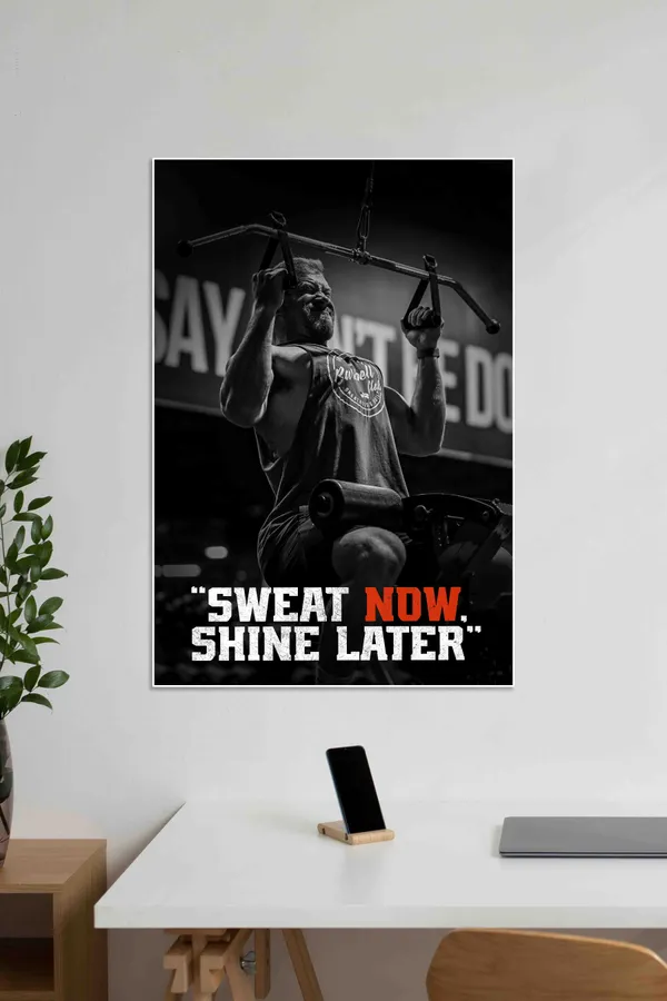 Sweat_Now_Shine_Later_Gym_Motivational_Poster