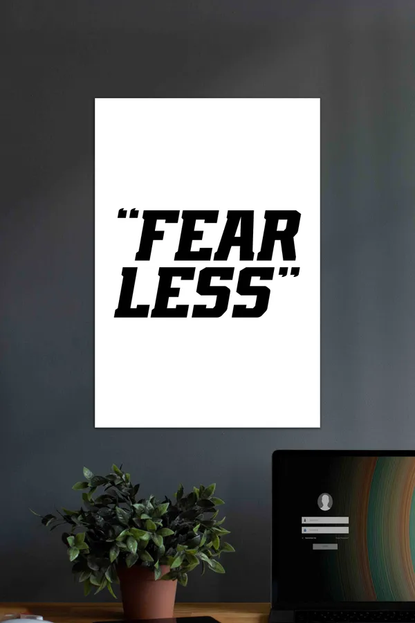 Fearless_Motivational_Gym_Quotes_Poster