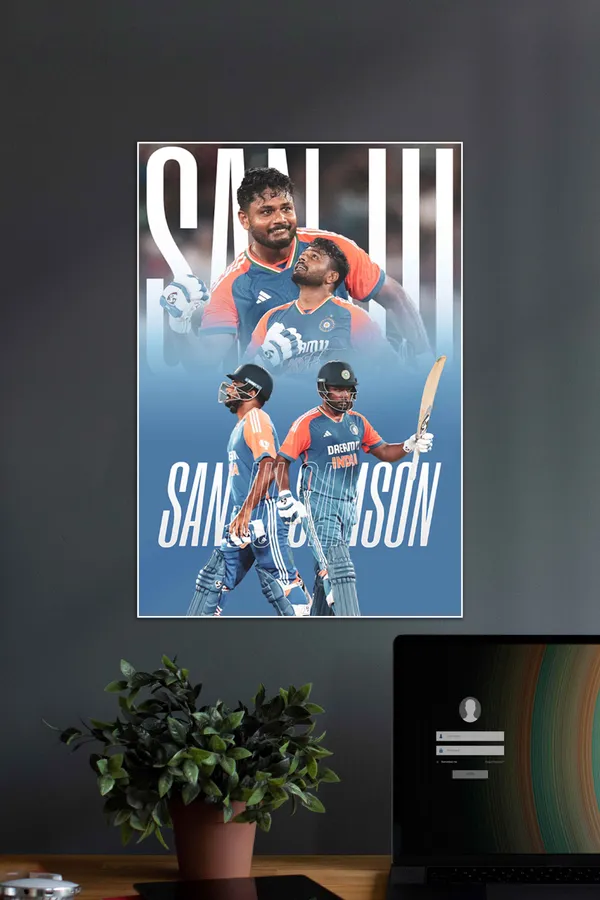 Sanju_111_Sanju_Samson_Cricket_Poster