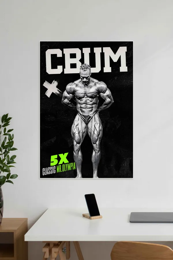 Cbum_Classic_Olympia_Gym_Motivation_Poster