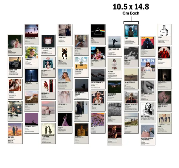 50_Epic_Aesthetic_Music_Card_Collage_Set_Wall_Setup_Pack