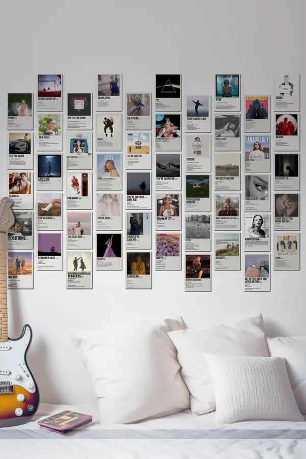 50_Epic_Aesthetic_Music_Card_Collage_Set_Wall_Setup_Pack
