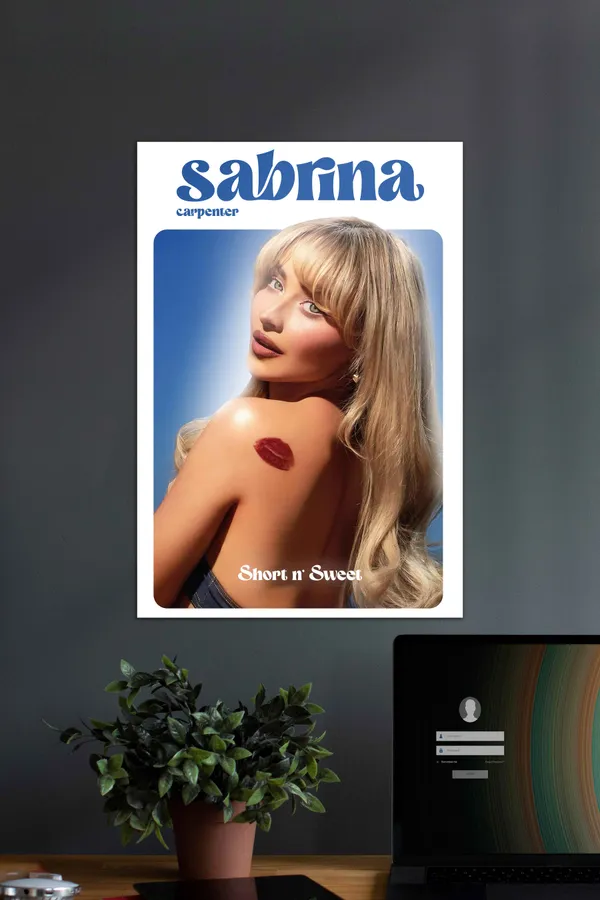 Sabrina_Carpenter_X_Short_N_Sweet_Sabrina_Music_Artist_Poster