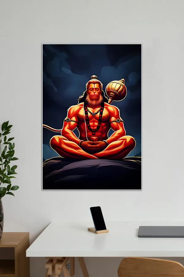 Vajra_Hanuman_Lord_Hanuman_01_Devotional_Poster