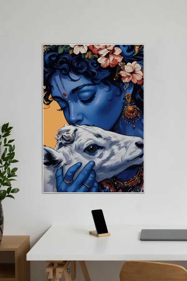 Sanatana_Nanda_Lord_Krishna_01_Devotional_Poster