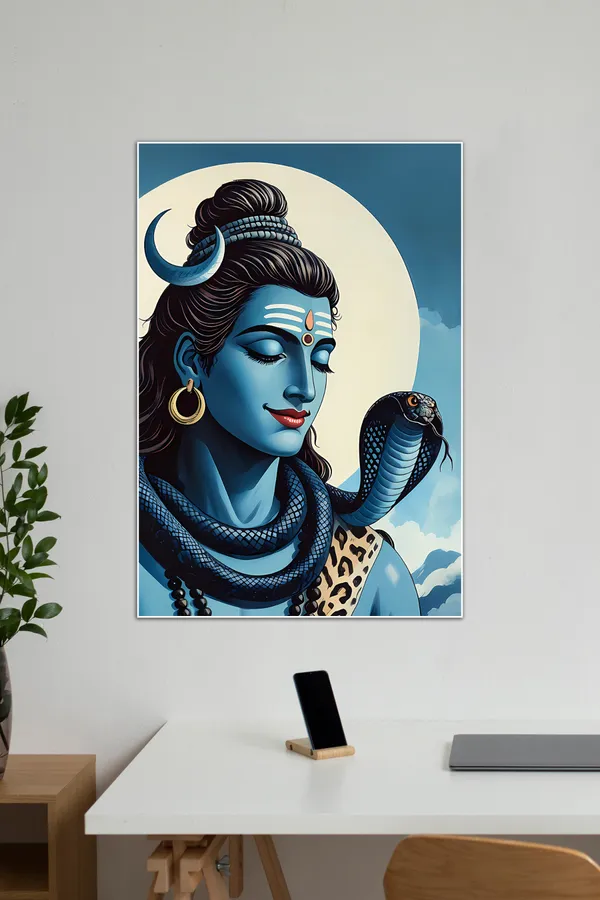 Mahadeva_Lord_Shiva_01_Devotional_Poster