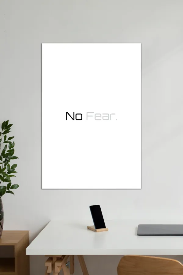 No_Fear_Quotes_Motivational_Poster