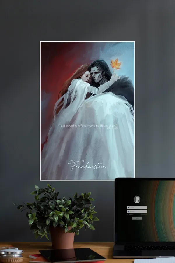 The_Lifespan_Of_Love_Frankenstein_Art_Poster_Movie_Poster