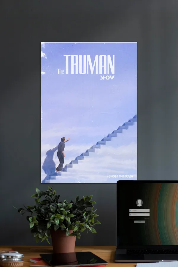 The_Truman_Show_I_Chose_The_Door_Minimal_Aesthetic_Movie_Poster