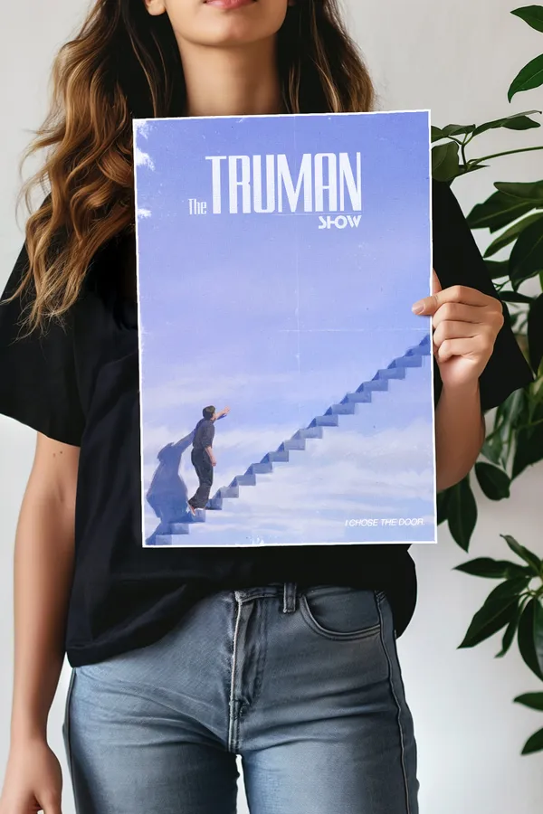 The_Truman_Show_I_Chose_The_Door_Minimal_Aesthetic_Movie_Poster