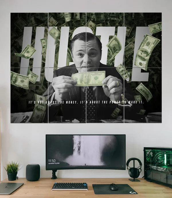 Hustle_Entrepreneur_Motivation_8_Panel_Split_Wall_Set